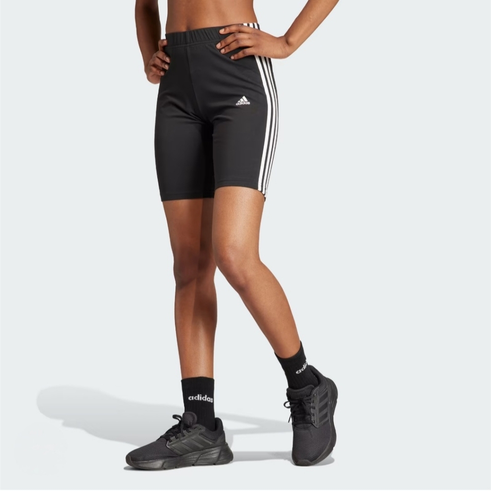 Women's Adidas 3 Stripes Athletic Biker Shorts GR3866 XL